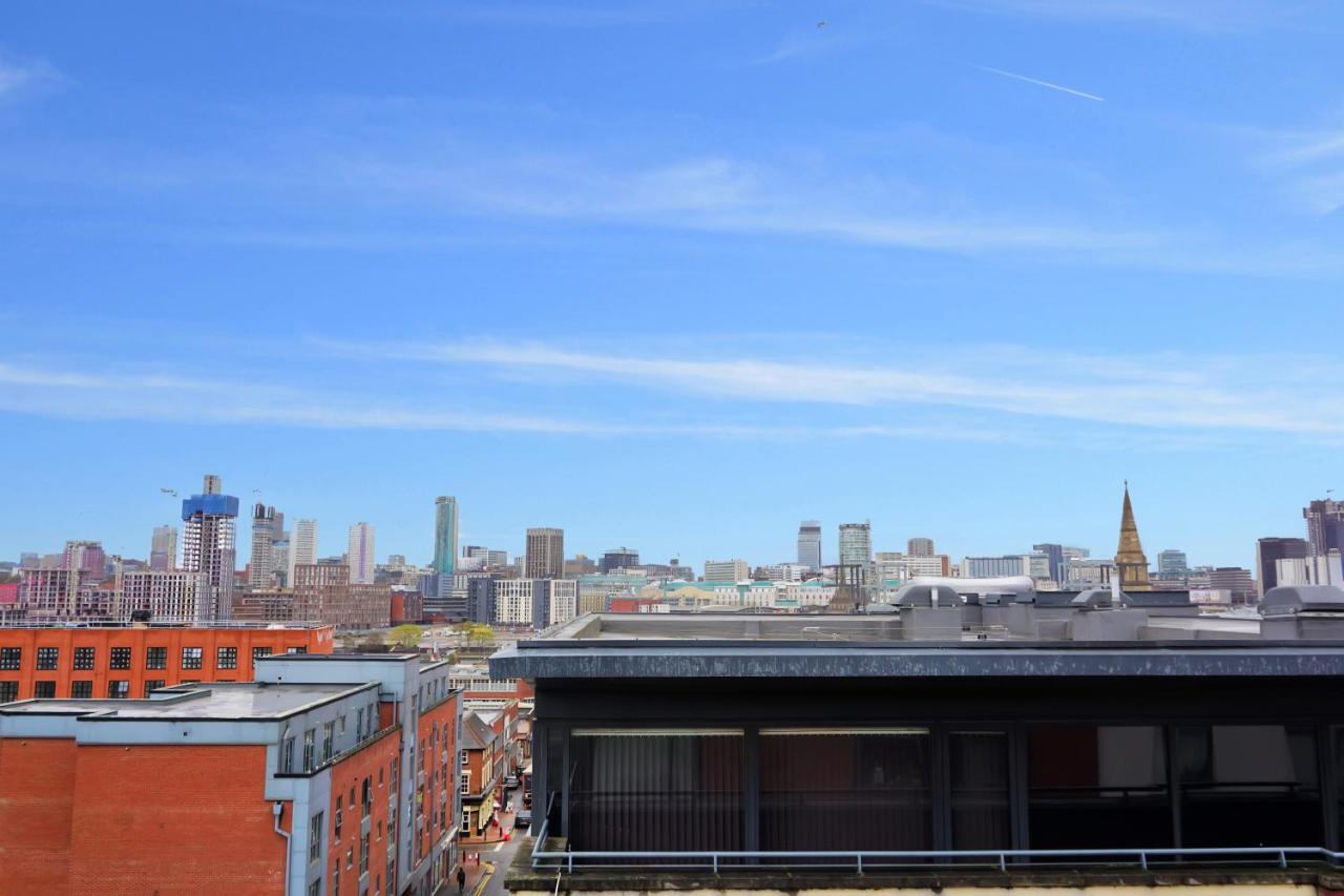 Penthouse - Amazing City Skyline Views - Free Parking - Balcony - Utilita Arena - New St Station - Bullring Shopping 伯明翰 外观 照片